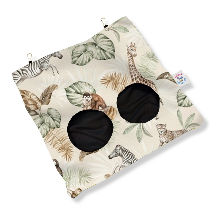 Paśnik podwójny safari do klatki dla świnki morskiej, królika, koszatniczki, szynszyli, szczura.jpg