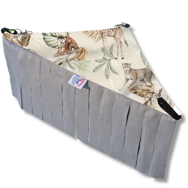 safari Hamak z frędzlami do klatki dla świnki morskiej, szczura, szynszyla, koszatniczki.jpg